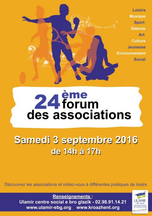 24 ème Forum Des Associations, édition 2016